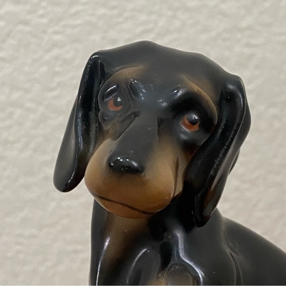 Vintage ERPHILA Germany Dachshund Porcelain 4” Collectible Dog Figurine - Picture 10 of 14